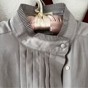 Vintage Japanese offset Crepe Blouse